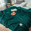 Throw Blanket for Sofa Winter Blanket King Size Home Warm Plaid Comforter Bedspread Bedding Sheet 5