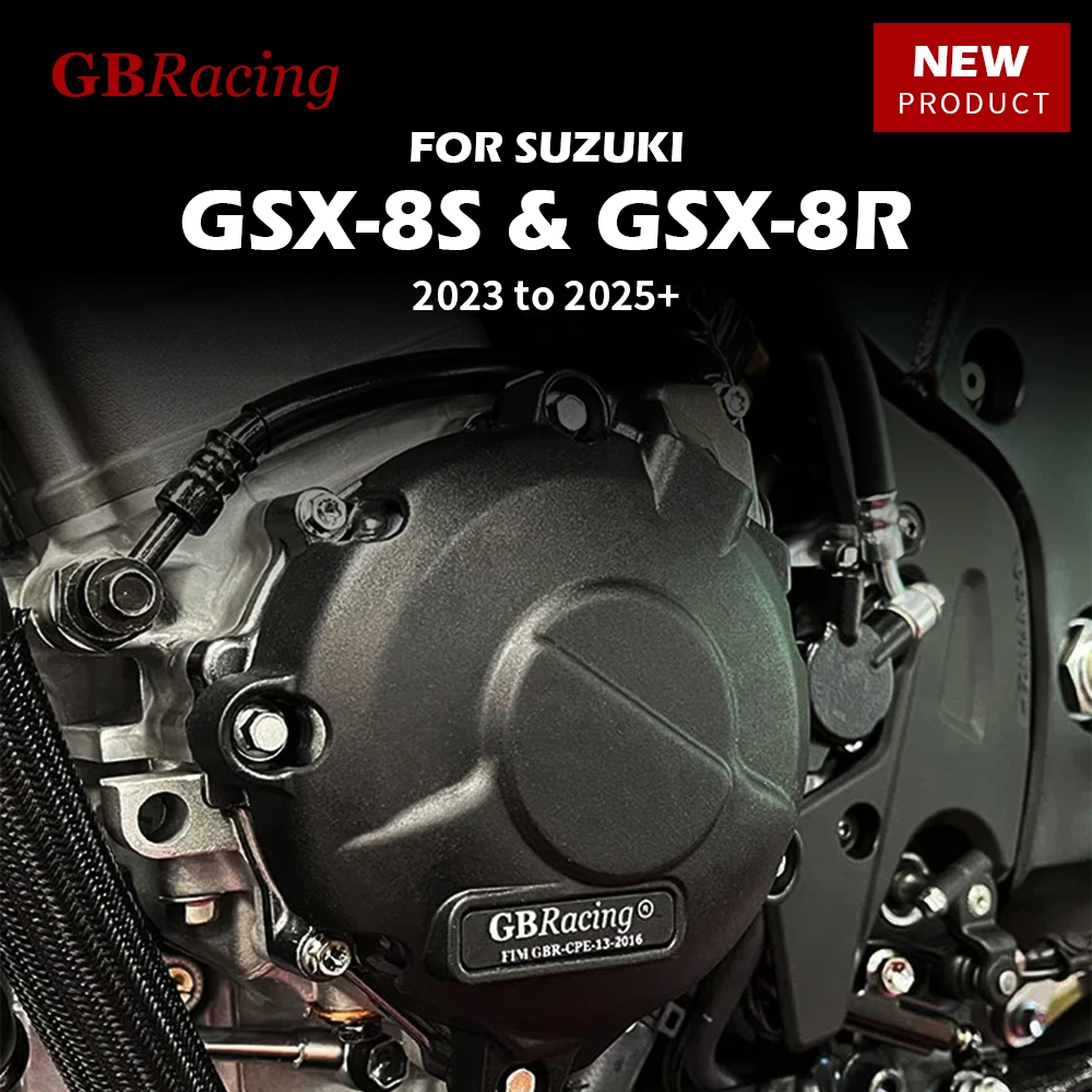 GB Racing GSX8S GSX8R to Motorcycle Engine Protect Cover For SUZUKI Body & Frames Clutch Pulse Protection Cover Parts