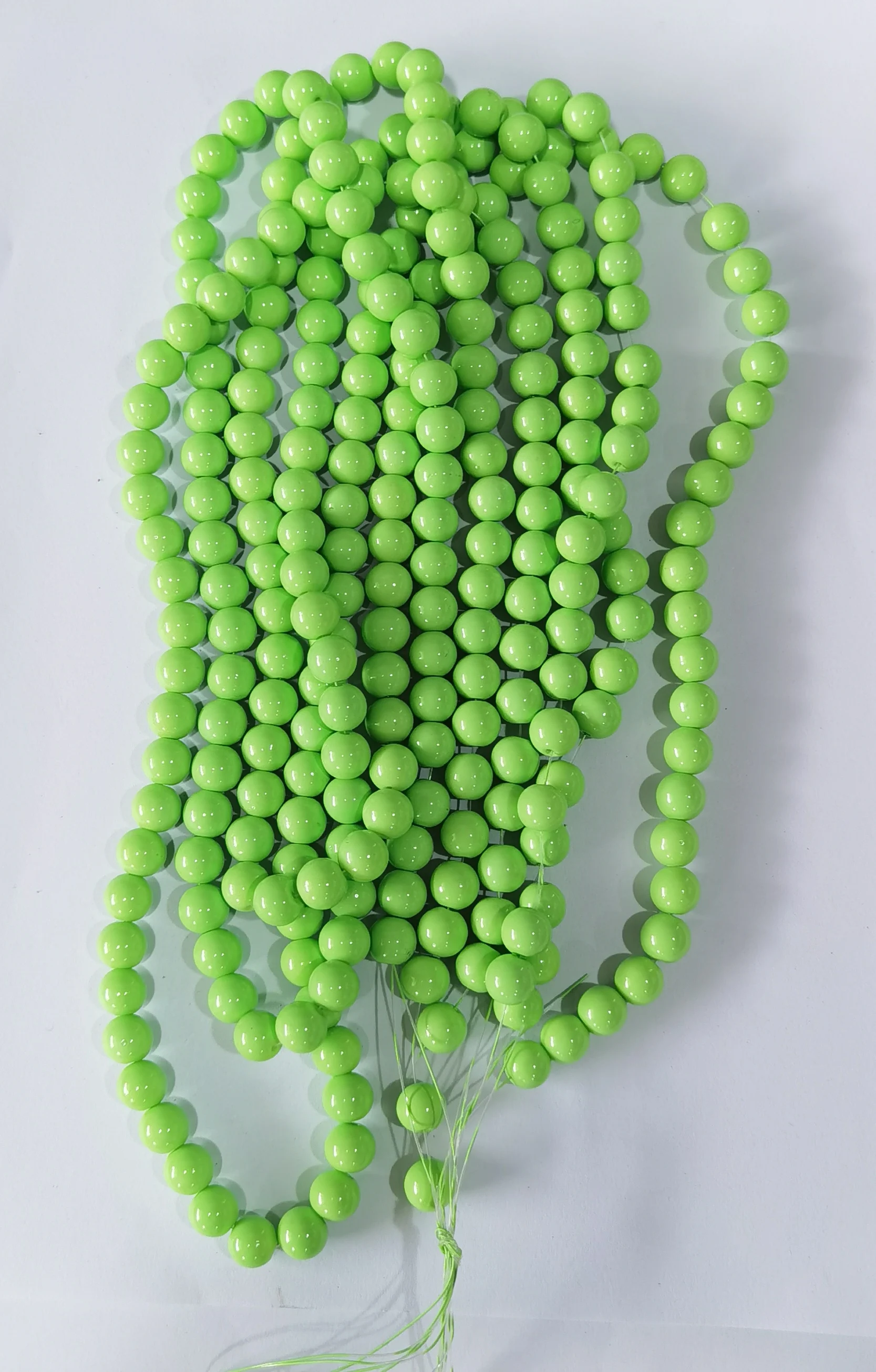 240pcs 10mm New Glass Beads for DIY Bracelet Bangle Making 30 Sorts of Colors Could To Choose 5