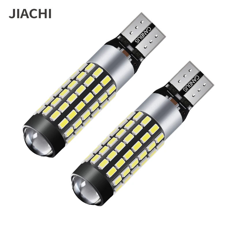 

jiachi Factory Price 2PCS High Power T10 LED Super Bright 78 SMD 3014 CANBUS Bulb 194 921 Car Parking Backup Reverse Lamp 12-24V