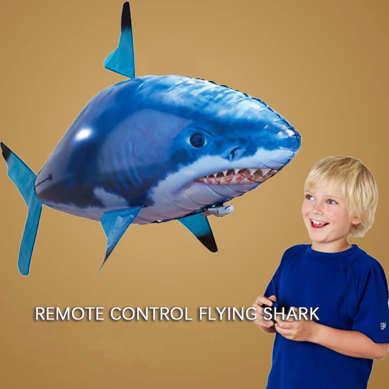 

Remote Control Shark Toy Air Swimming Fish Infrared Flying RC Airplanes Balloons