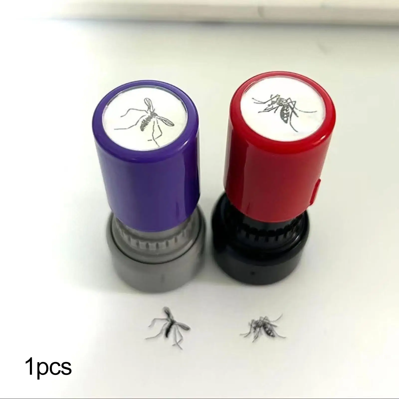 Mosquito Seal Stamp Toy Lifelike Scrapbooking Cartoon Pattern Creative Tiny