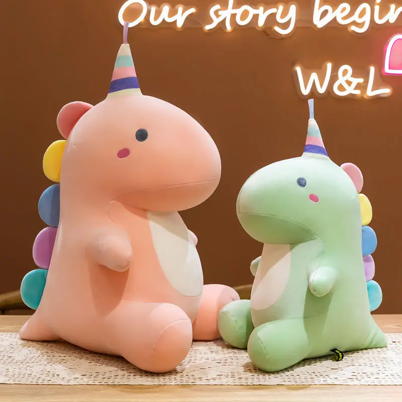 

plush toy 30cm dinosaur fat dinosaur doll cute animal stuffed soft pillow baby kids toys for girl birthday christmas gift
