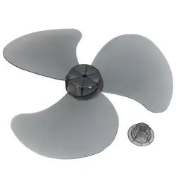 Plastic Fan Fan Blade General Accessories For Standing Pedestal Fan Household With Nut Cover 3 Leaves Plastic Fan Accessories