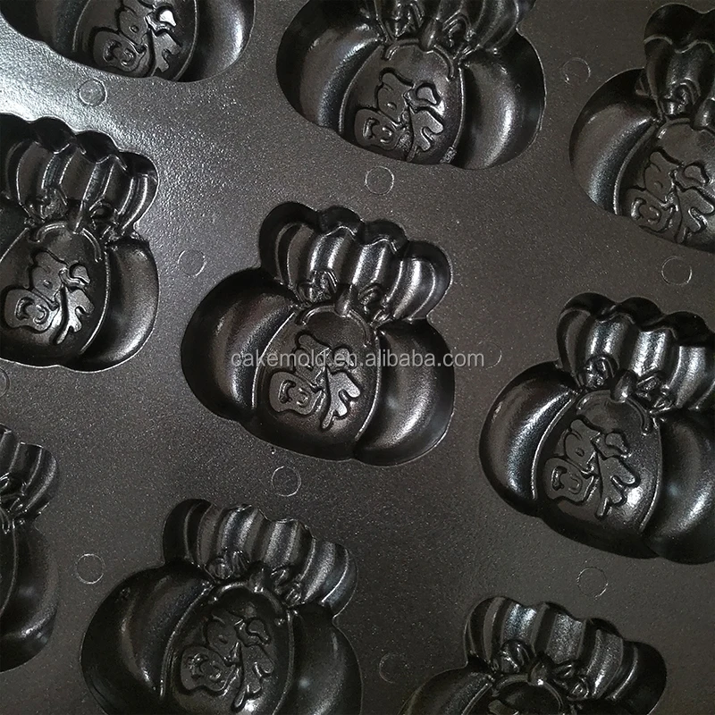 Description Picture 4 of itemOven Tray and baking Set carbon Steel Toaster Oven bakeware tray 24 Holes Fortune Bag Cake Commercial Nonstick Baking Pan 5pcs
