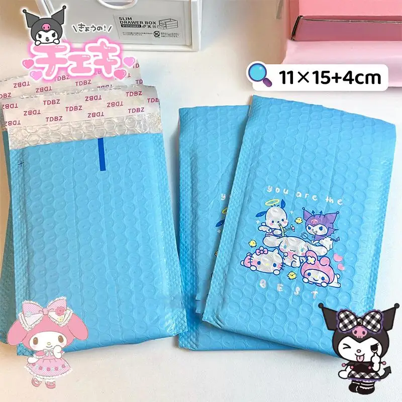 

Sanrio пакет упаковочный воздушно-пузырчатый 20/30/40/50 шт. милый аниме Kuromi милый Коричный печатный мешок аксессуары Игрушки для девочек Подарки