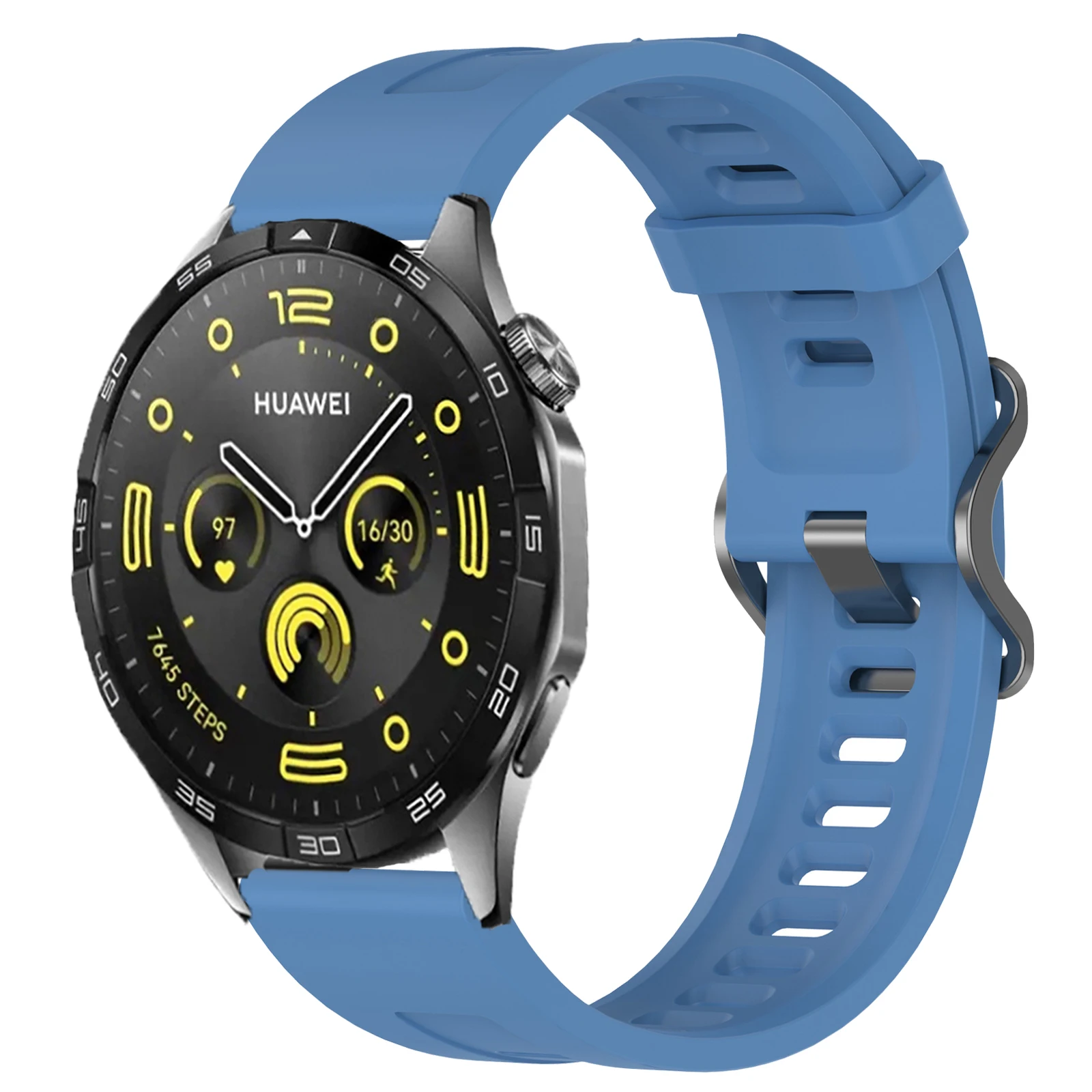 Silicone Sport Wrist Strap - 22mm Universal Watch Band Bracelet