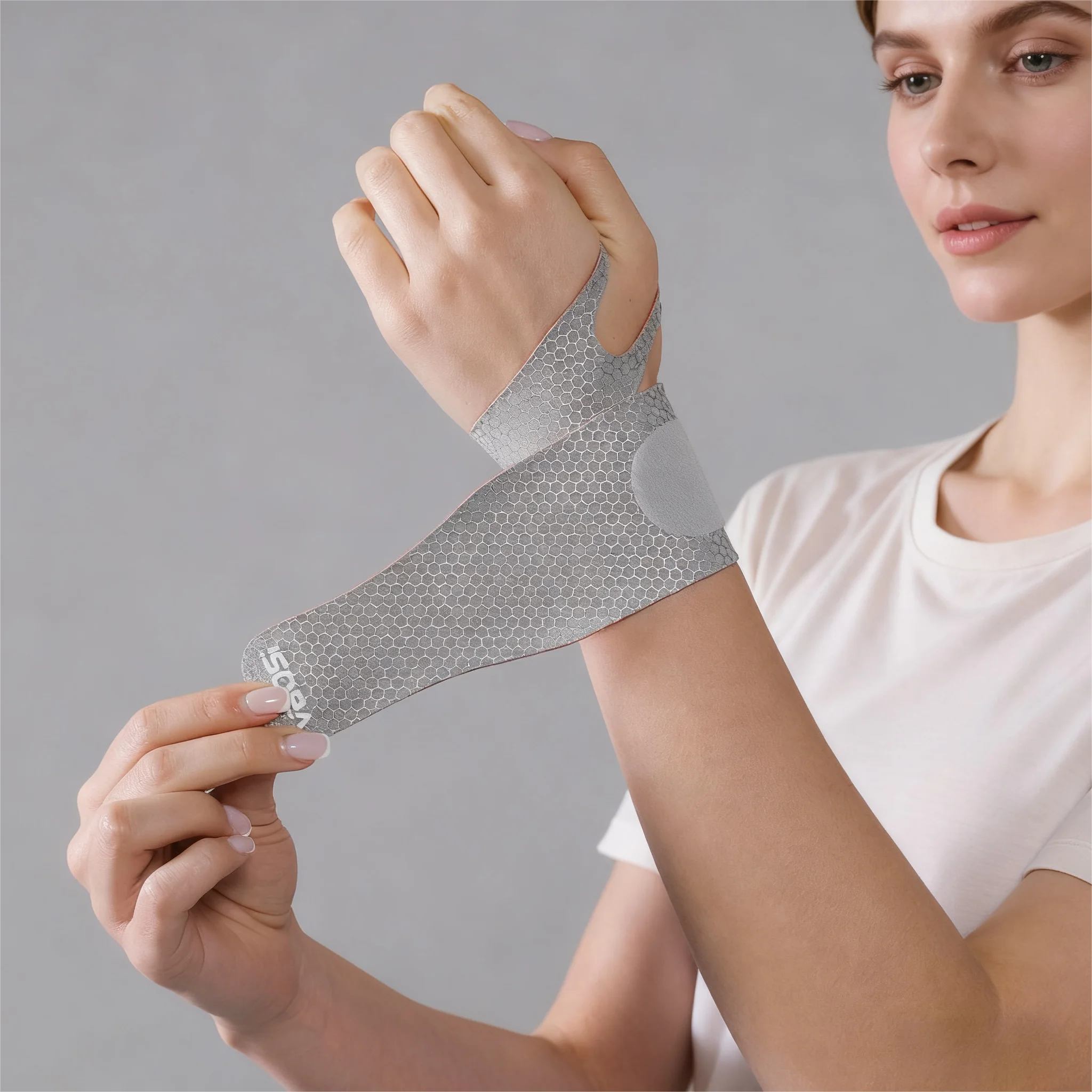 Lightweight Adjustable Wrist Support Wrap