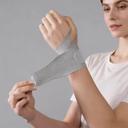 Lightweight Adjustable Wrist Support Wrap - One size (Grey)