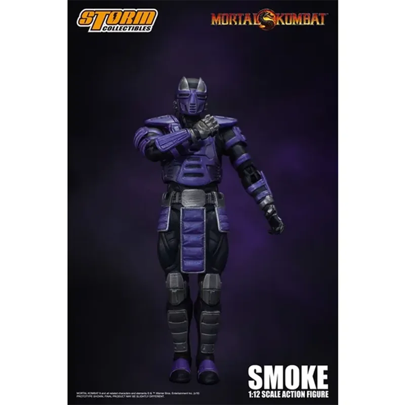 Oryginalne zabawki Storm 1/12 SMOKE Mortal Kombat Series Model