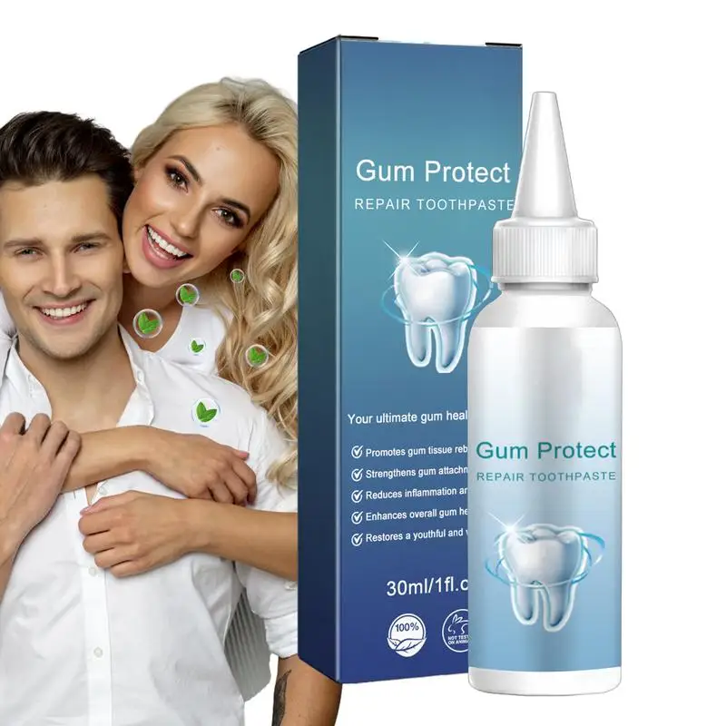 

1pcs Gum Restore Toothpaste Repair Bright Toothpaste 30ml Fresh Breath Toothpaste for Reduce Yellowing Fresh Breath Teeth Care