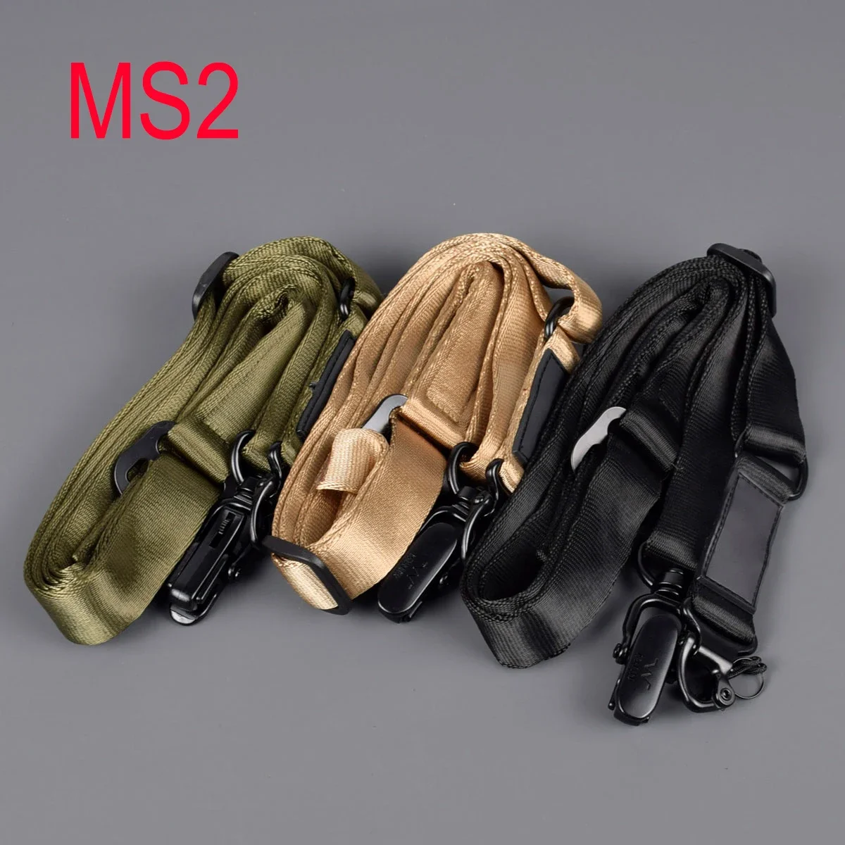 MS2 MS3 MS4 Gun Sling Bungee Rifle Strapping Belt Shooting Hunting AR15 M4 Ruger 10/22, sling swivel adapter,tactical sling adapter,sling adapter,sling attachment adapter