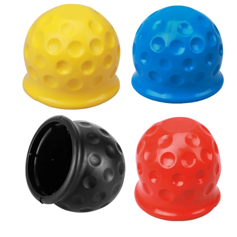 Car trailer ball head protection cover Yacht trailer ball rubber cover Color connection head protection cap trailer ball cover tow bar ball cover