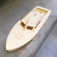 Wooden Yacht Wallis Model Boat DIY Handmade Assembly Ship Model Kit 1