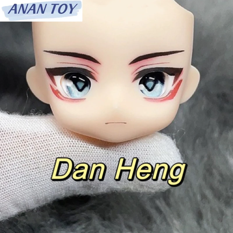 Dan Heng Ob11 Face Honkai: Star Rail Open Eyes Faceplates with Eyes GSC YMY Clay Man Handmade Anime Game Doll Accessories 4pcs with roadcase led 19 15w rgbw 4in1 zoom beam moving head light led b eye beam clay paky k10 bee eye led moving head light