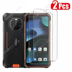 Premium Tempered Glass Screen Protector and Case Cover for Blackview BL8800 Pro (2PCS Glasses)