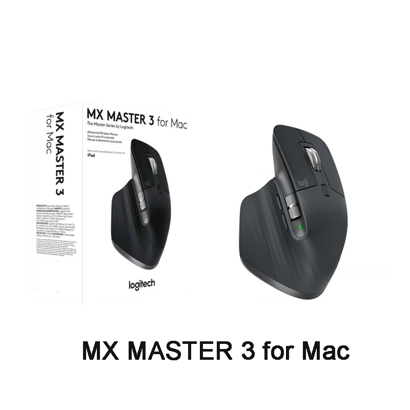 Logitech – souris sans fil MX Master 3 pour Mac/iPad, Bluetooth