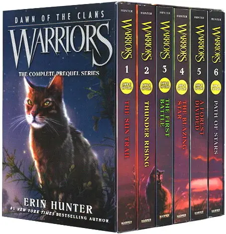 36 Books Cat Warrior One, Two, Three, Four, Five and Six Parts Full English  Original Children's Book Legendary Cat Clan Warriors - AliExpress
