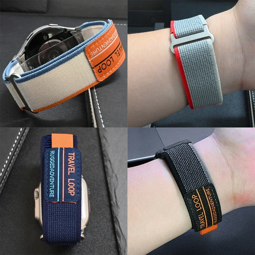 Travel Loop Sport Band for Google Pixel Watch 3 45mm Nylon Strap