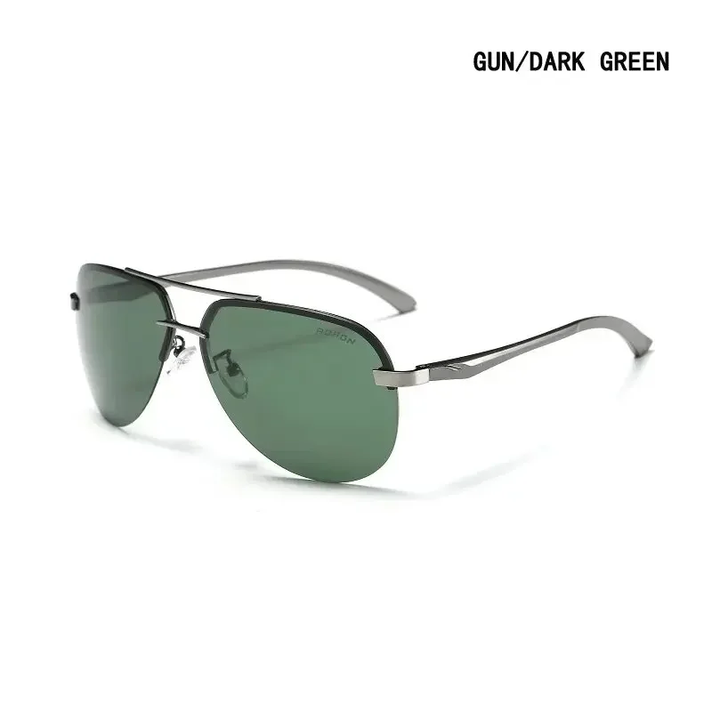 AORON Vintage Polarized Night Vision Sunglasses with Mirror Coating