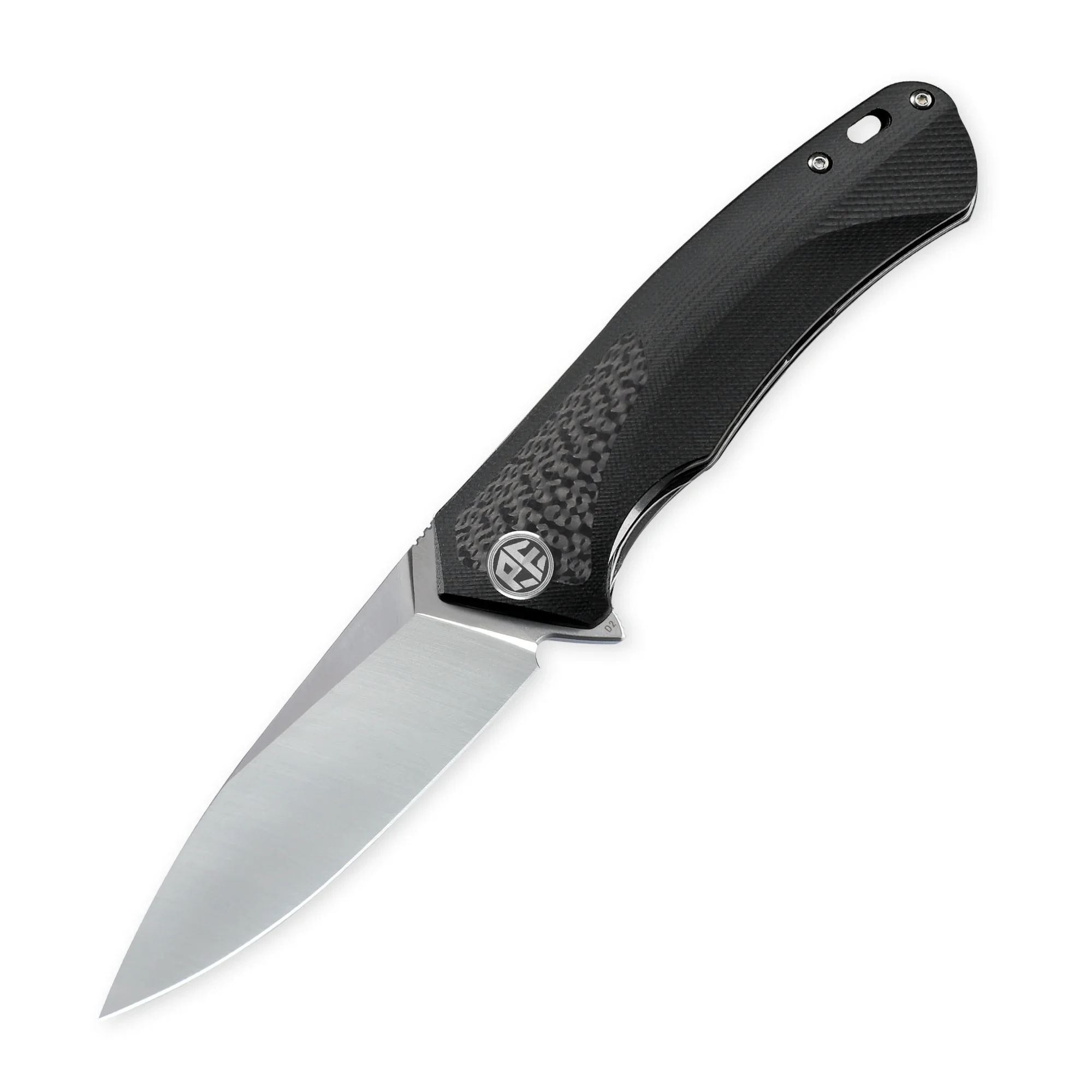 Petrified Fish PF838CS D2 Steel Blade Folding Knife G10+Carbon Fiber Handle Outdoor Camping Hunting EDC Pocket Tool 3