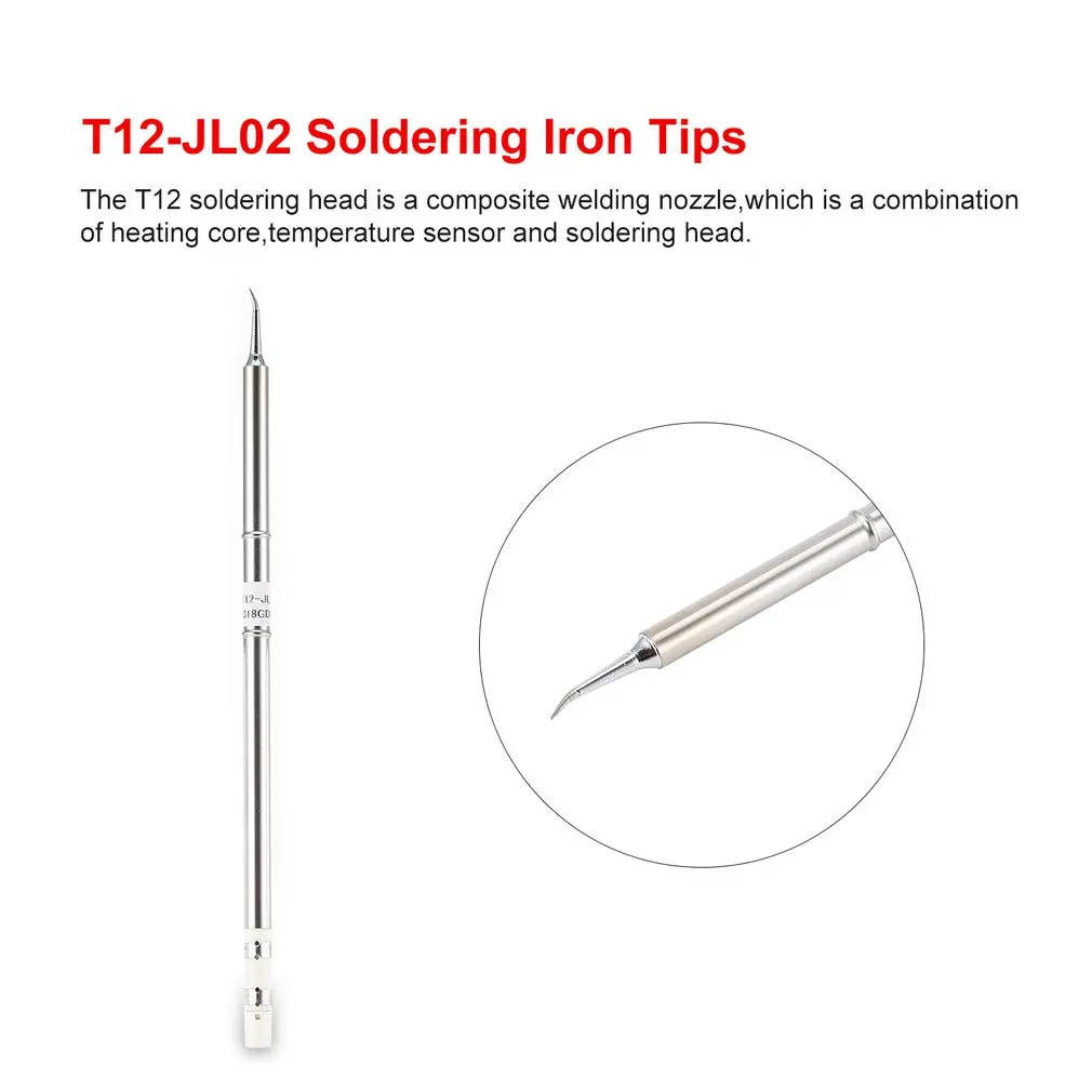 T12 Series Soldering Iron Tips T12-JL02 High-grade Welding Tools T12 Soldering Tip for Soldering Station Rapid Heating