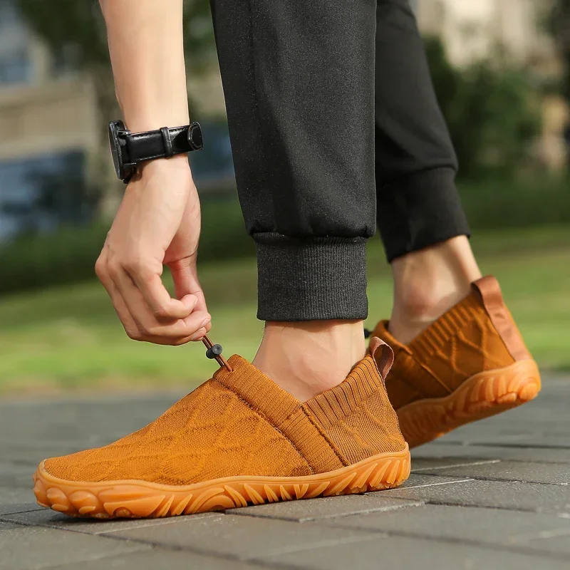 Minimalist Barefoot Shoes Men's Lightweight and Breathable Zero Drop Sole Wide Toe Running Sneakers Men's Walking Sneakers running shoes barefoot walking shoes