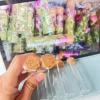 50 pcs 17x22x80mm Glass Bottles Cork Stopper Mini Test Tube Jars Tiny Containers for DIY Crafts Wishing Bottles Wedding Favors 4