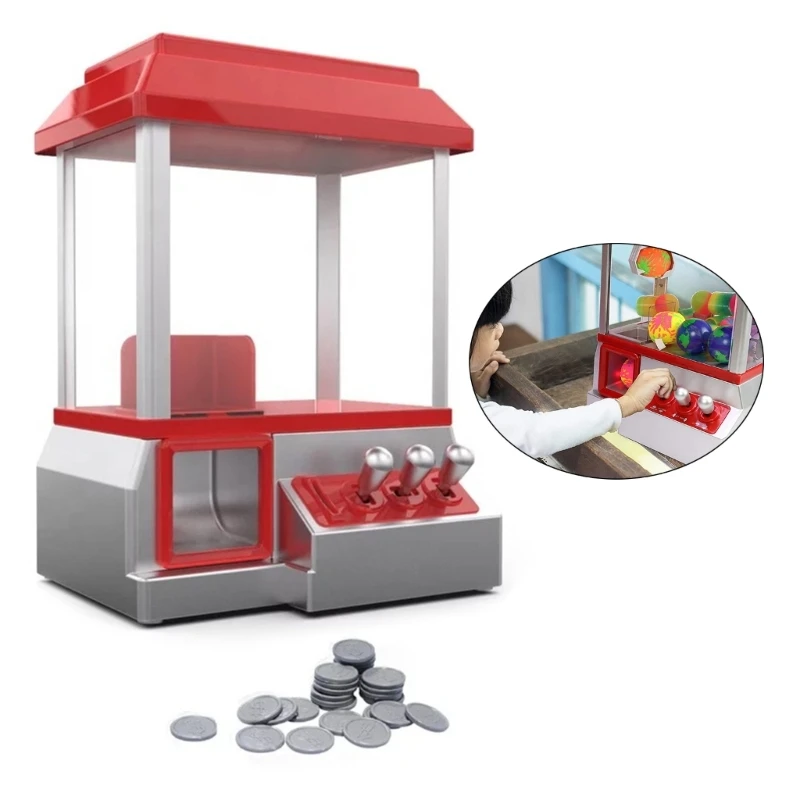 

Candy Grabber Prize Dispenser Toy Electronic Arcade Claw Game Machine Kid Toy