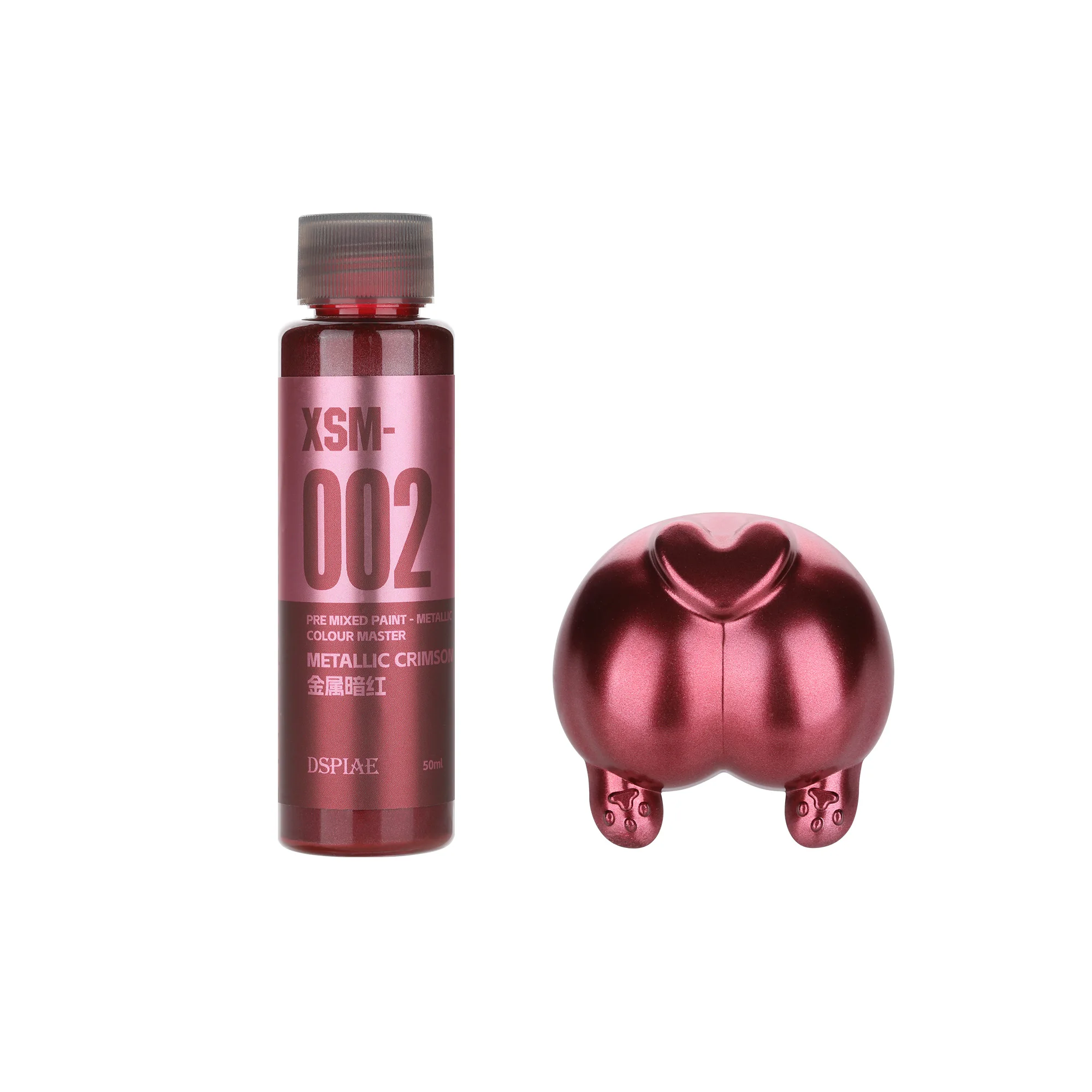 DSPIAE XSM 모델 취미 DIY 에어브러시 페인트 세트 50ML 금속성 수성 안료 조립용 사전 혼합 스프레이 모델 DIY