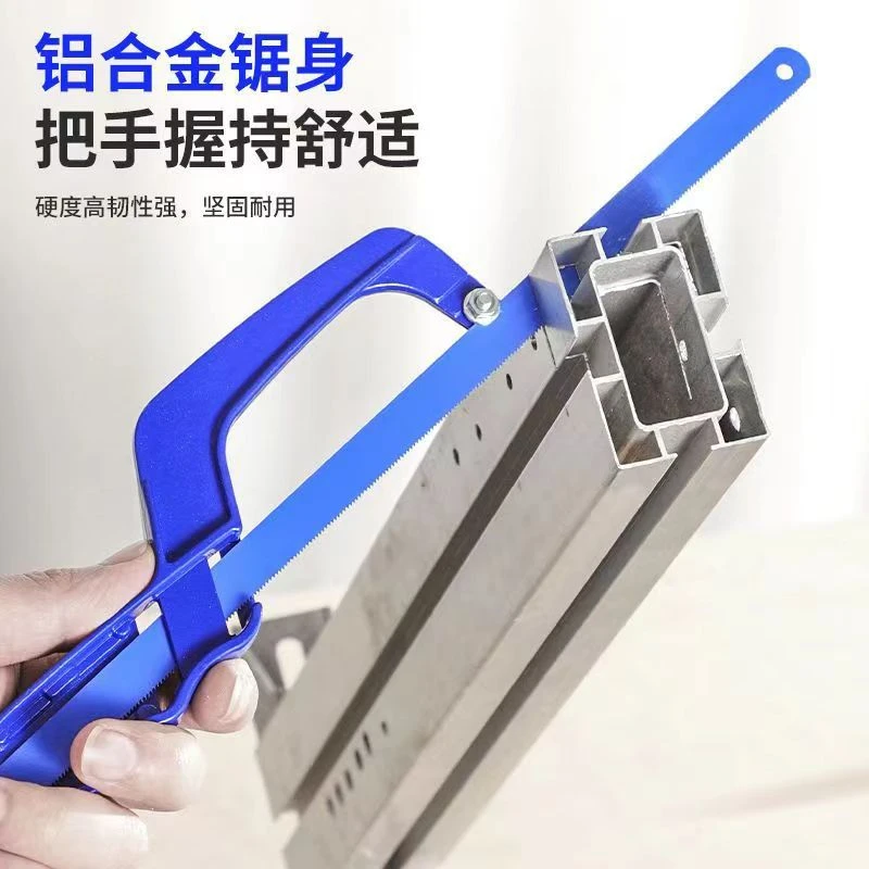 Small Hacksaw Household Handheld Saw Portable Hand Saw Woodworking Steel Frame Woodwork Craft DIY Tool