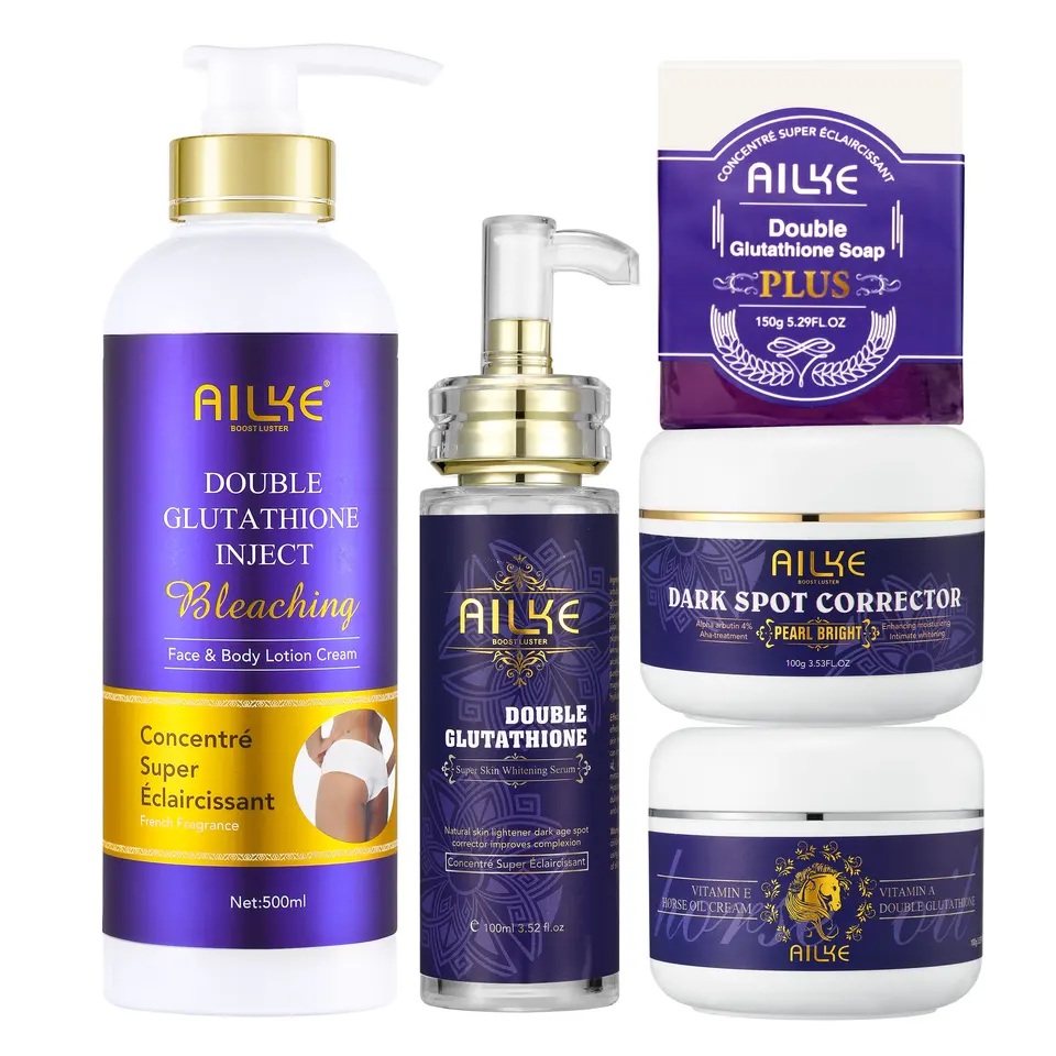 AILKE Natural Whitening Skin Care Set for All Skin Types
