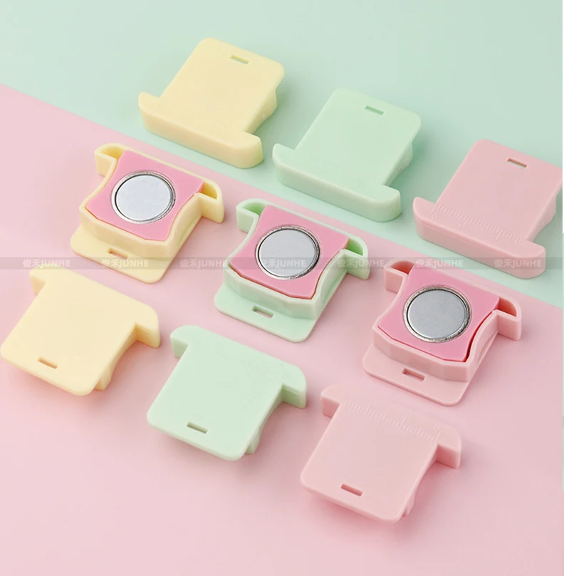 GP30 Starker magnetischer Nähführungslineal, rutschfest, 2,6 cm, Quiltfuß, Nähfuß, Ausrichtungswerkzeug mit stoßfestem Polster, Pastellfarbe – Detail 5