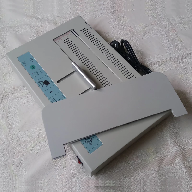 핫멜트 바인딩 기계 소형 접착제 바인딩 스트립 자동 사무용 바우처 수동 일반 종이 폴더 바인더