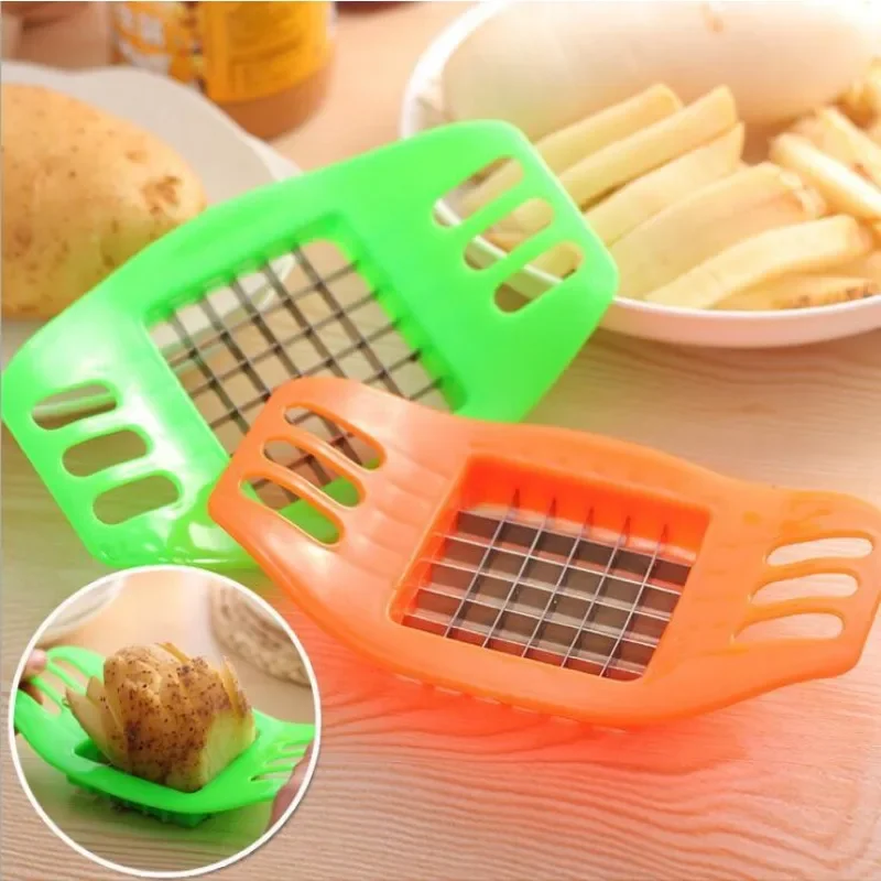 Vegetable Cutter Mini Creative Potato Slicer Home Deep Potato Cutter Fries Knife Kitchen Gadget