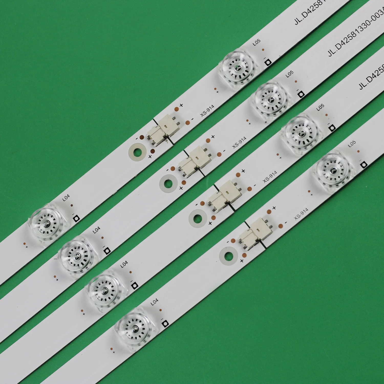 Tira Conduzida da Luz de Fundo para Hisense 43 tv tv Jl.d42581330003as-m 43h6e H43a6100 43rge Jhd425s1u51-t0 para Panasonic Th43fx500c - Imagem 6