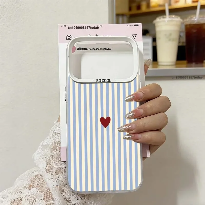Vibrant Stripe Pattern Fashion Phone Case - Hard IMD Cover
