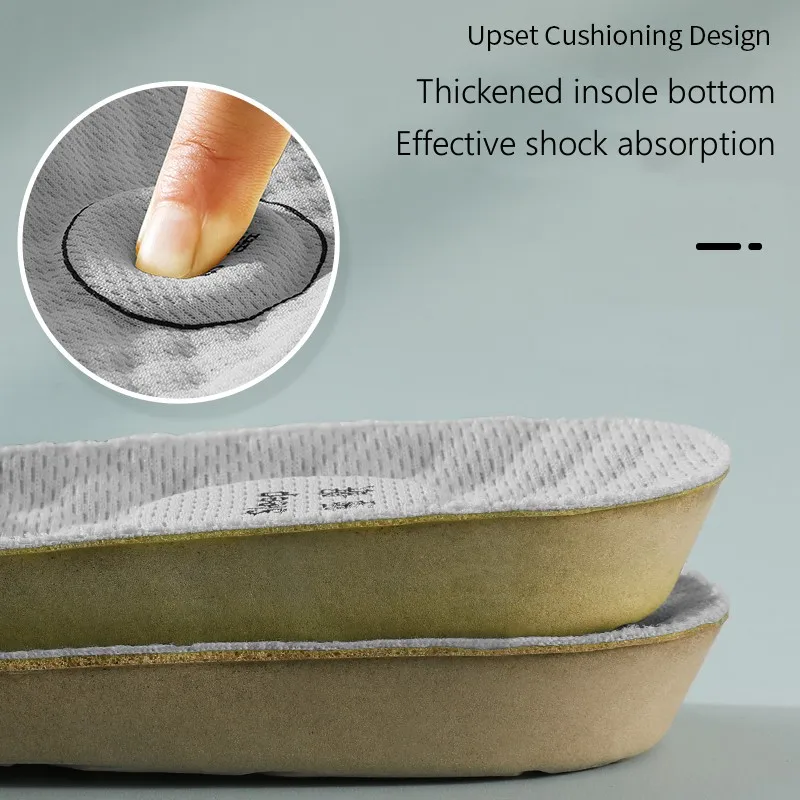 Deodorant Insoles for Shoes Massage Acupoints Arch Support Plantar Fasciitis Template Insole Men Women