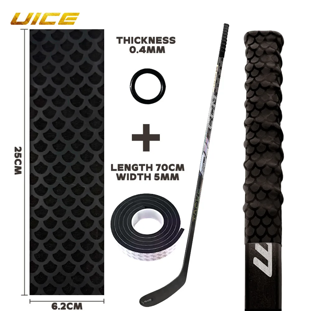 Hockey Tape Heat Shrinkable Tube Ice Hockey Stick Grips Non-Slip Fishing rod Training Badminton Hockey Equipment Accessories
