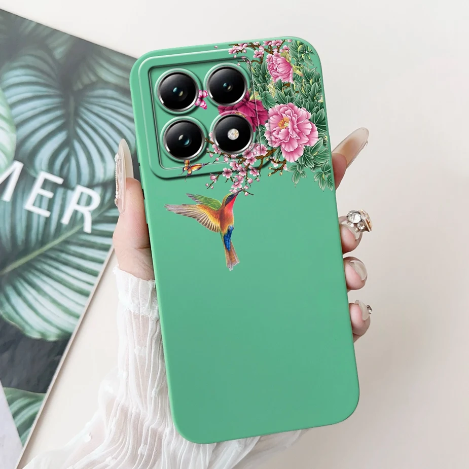 Luxury Sunflower Cartoon Girls Soft Silicone Phone Case