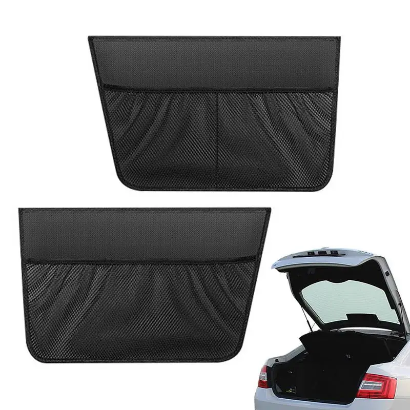 

Auto Trunk Side Storage Organizer Board Partitions Plate 2pcs Space-Saving Fits Most Car Models For Model Y Keeps Items Secure