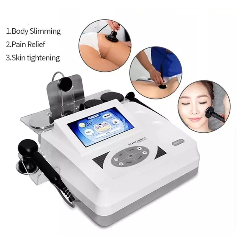 

2024 Radio Frequency Indiba 448khz Diathermy Deep Care Slimming Shockwave Physical Therapy Pain Relief Machne Equipment CE