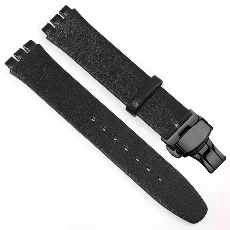Elegant Genuine Leather Watch Strap - Soft Cowhide Band