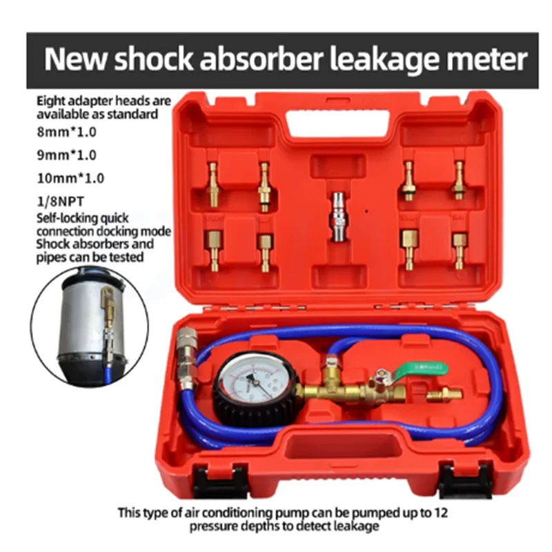 

Shock Absorber Repair Kit Air Shock Absorber Leak Detector Air Suspension Leakage Leak Detector Device Hanging Car Repair Tool