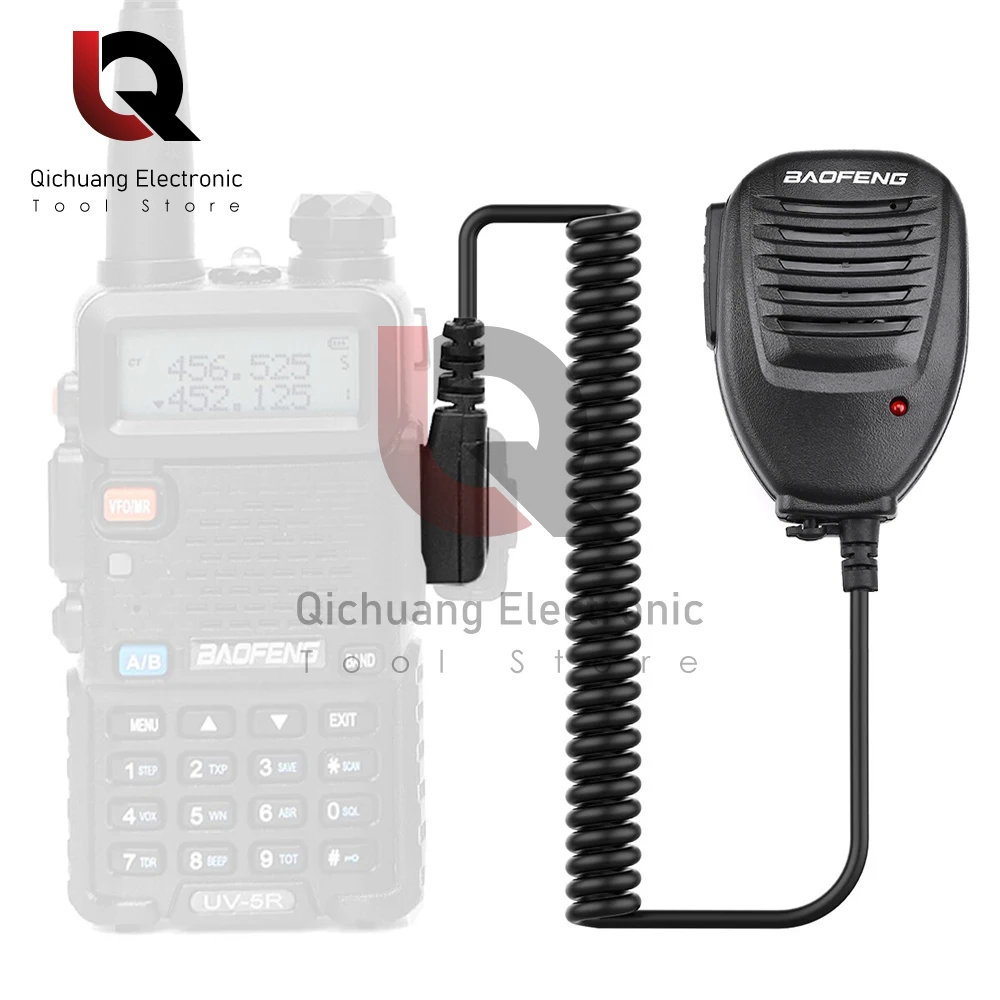 Original Communication Radio Walkie-talkie Handheld Microphone 50km Communication Accessories For Patrol Duty Business Activitie