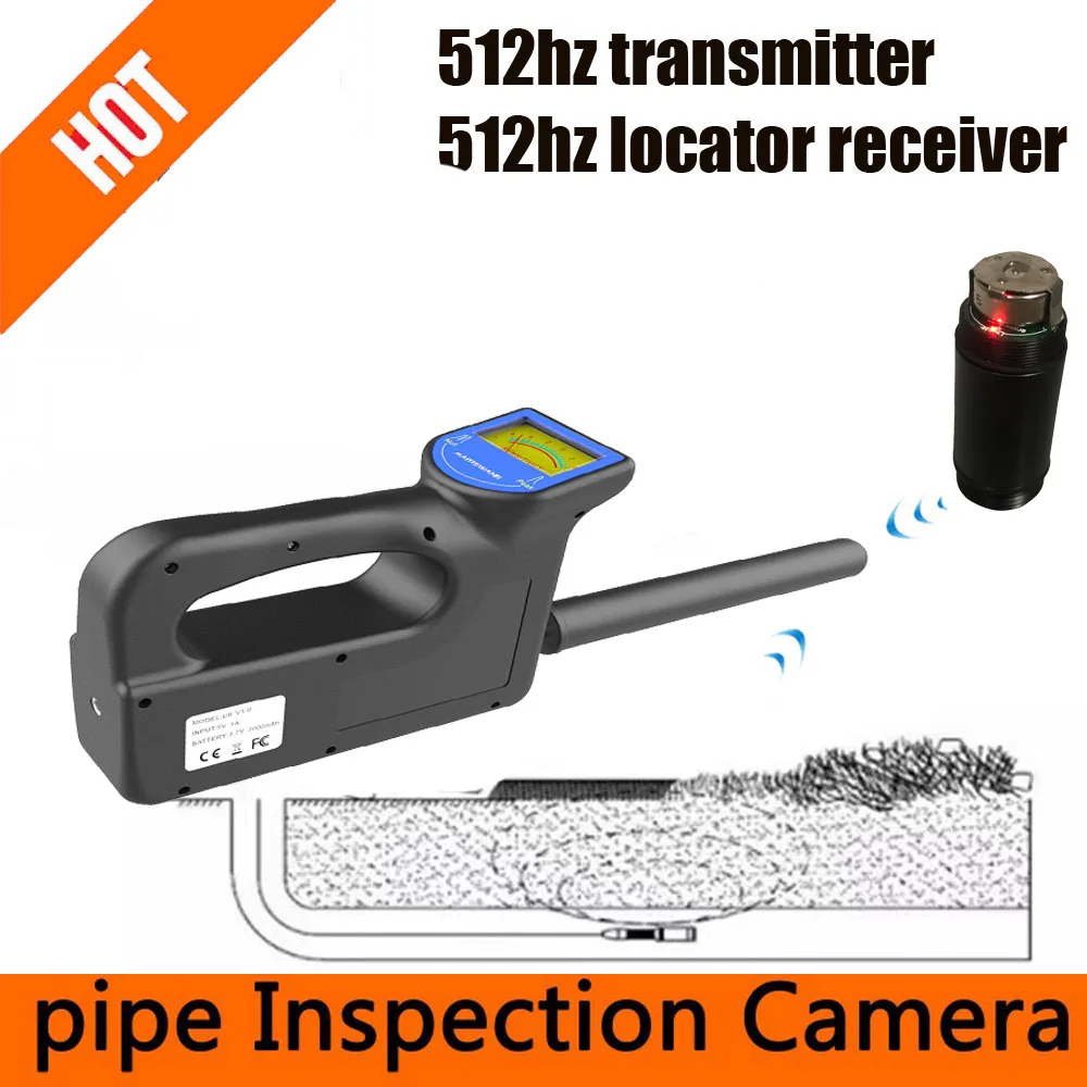512HZ High quality of depth sonde &receiver for pipe locator 512Hz