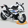 1:12 2023 S1000RR M Version Racing Motorcycle Model Diecast Alloy Metal Cross-country Motorcycle Model Sound Light Kids Toy Gift 3