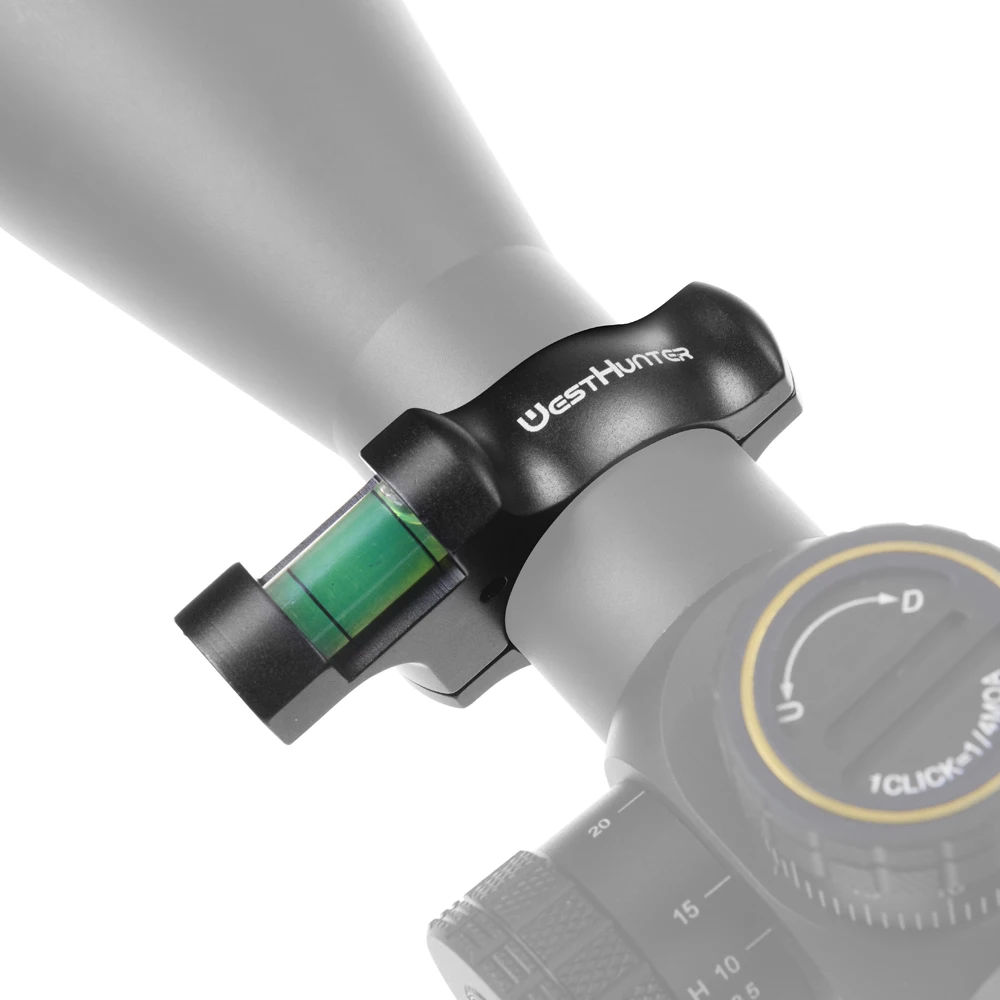 WestHunter Rifle Scope Bubble Level 25.4mm/30mm Anti Cant Spirit Level Tactical Sight Mount Rings Adapter Hunting Accessories scope bubble level