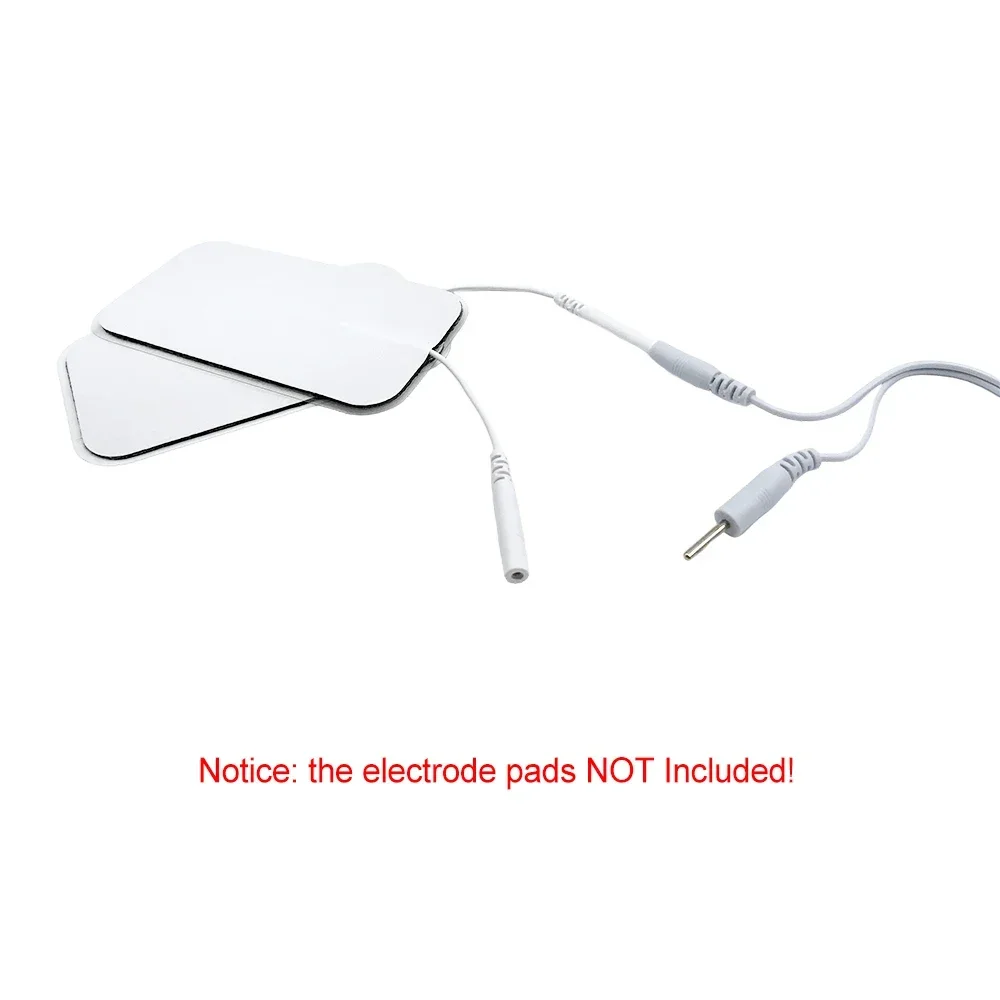 Electrode Wires Electrode Cable Line Wire 2.5mm Plug Type for TENS EMS Muscle Stimulator Acupuncture Electrical Nerve Body Massager 4 Way 2 Way