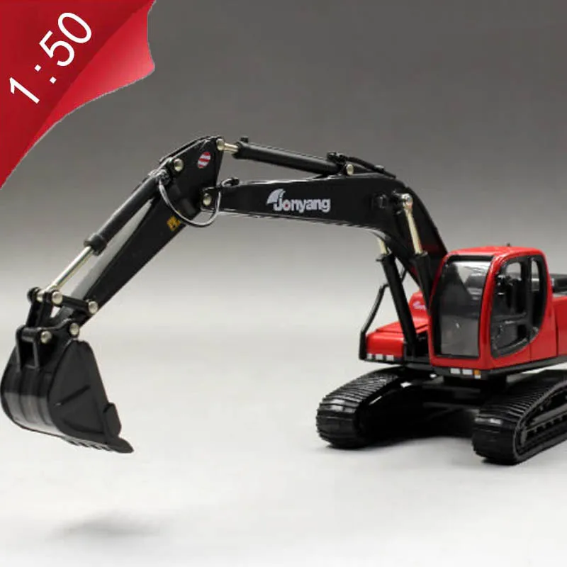 

1:18 весы литые под давлением металлические Литые транспортные средства инженерный автомобиль гусеничный экскаватор модель для взрослых детей мальчиков коллекция подарок шоу